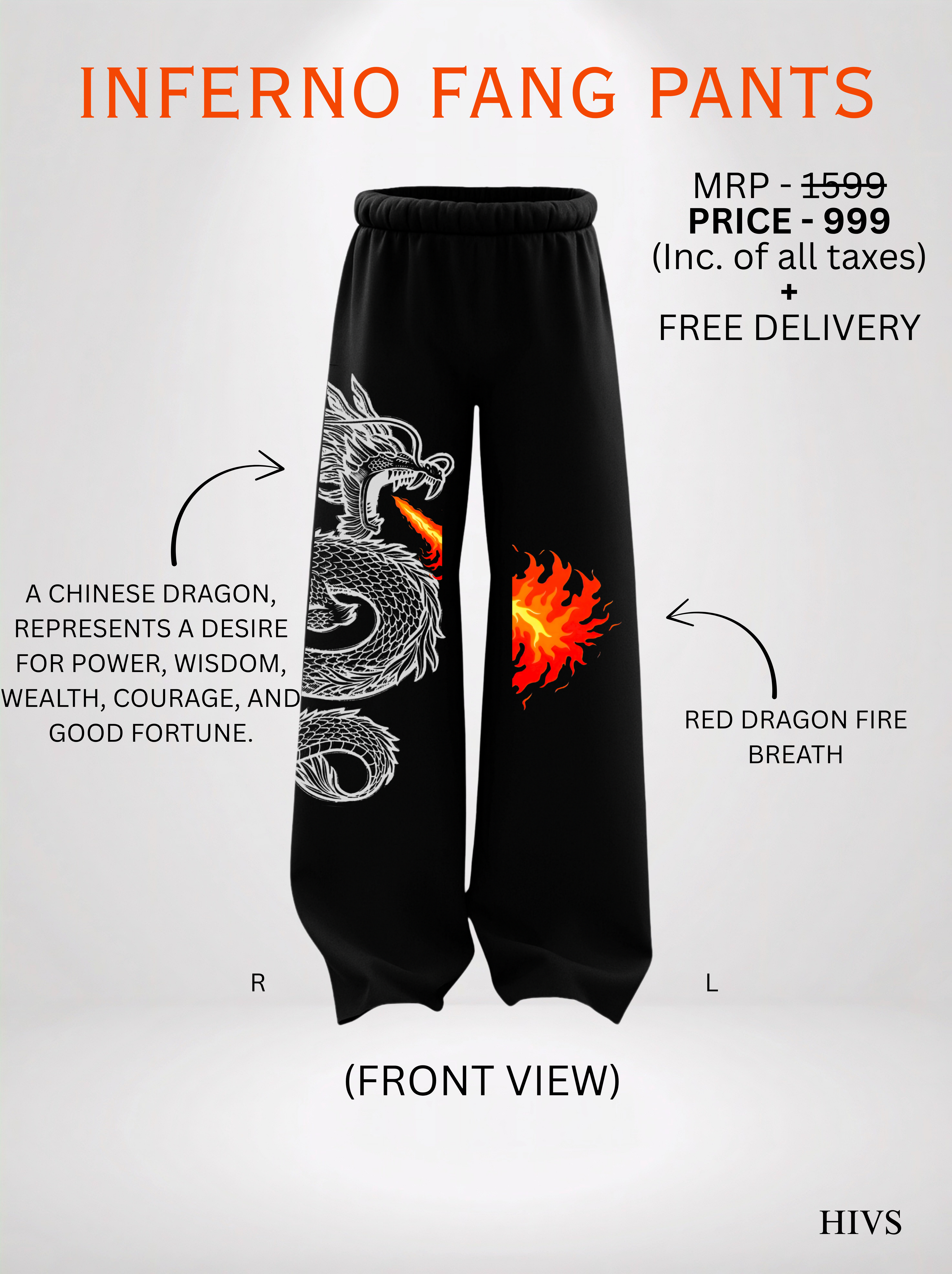 INFERNO FANG PANTS