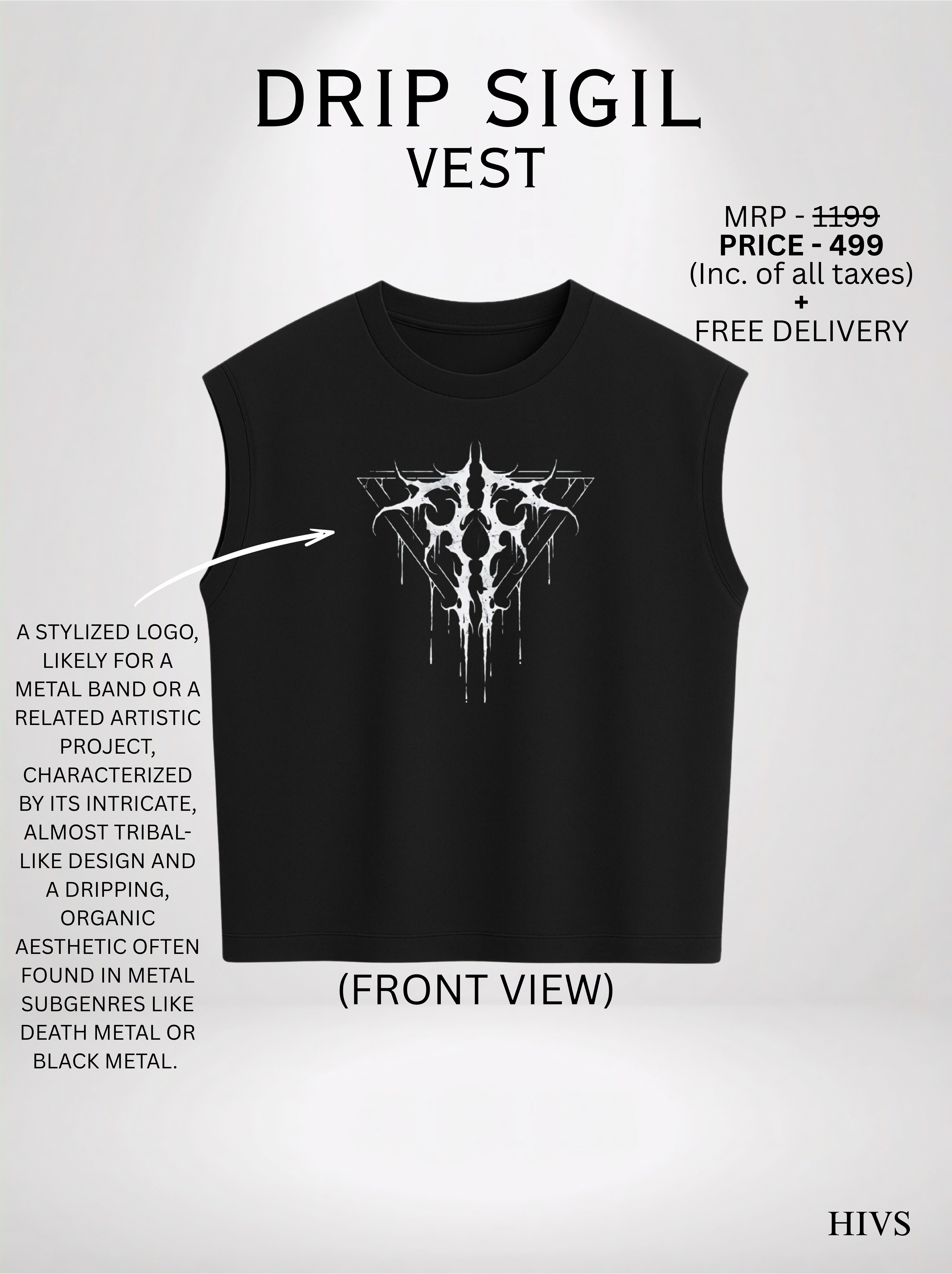 DRIP SIGIL VEST