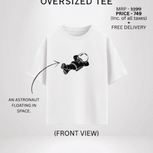 MORE SPACE OVERSIZED TEE