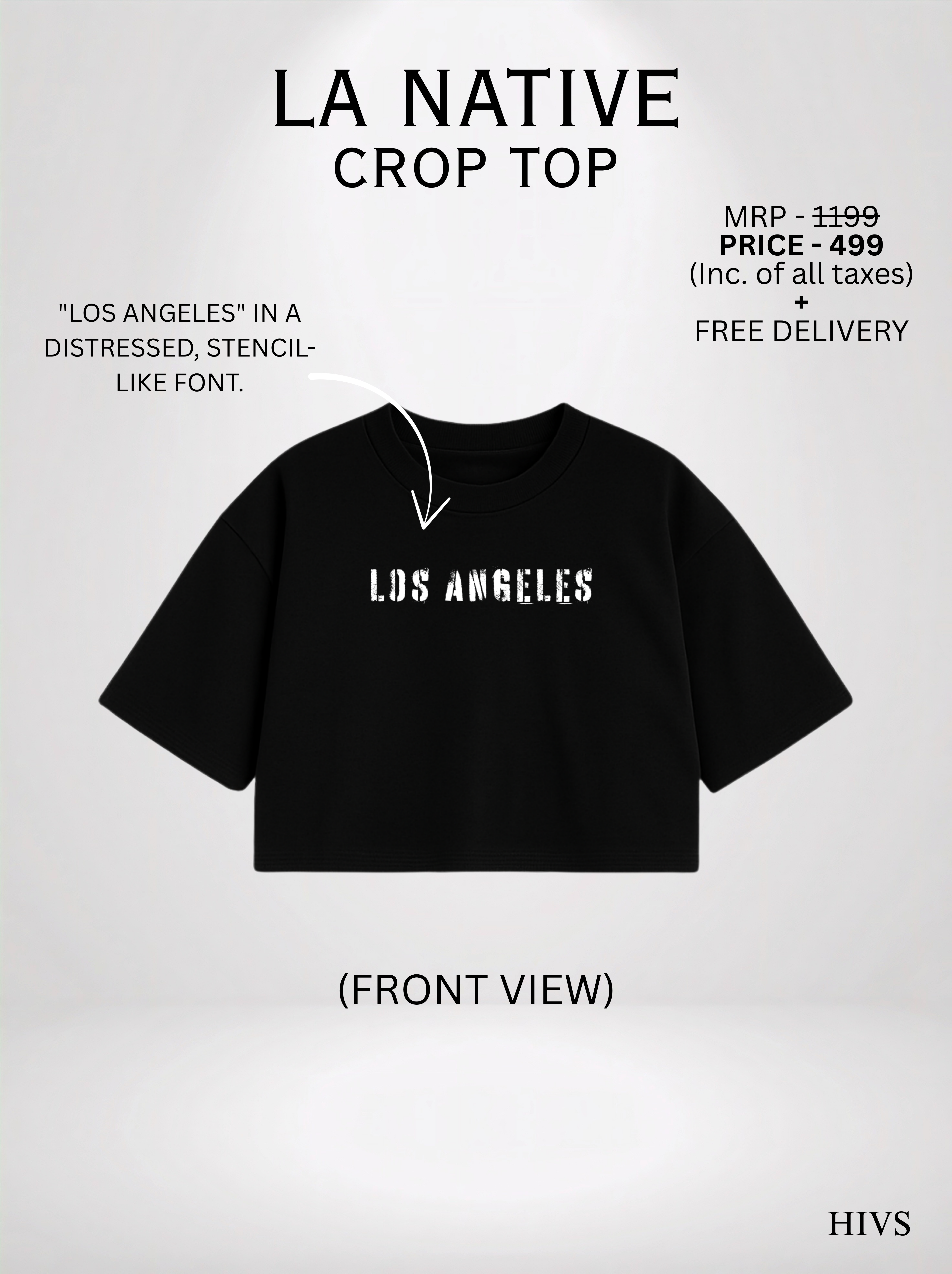 LA NATIVE CROP TOP
