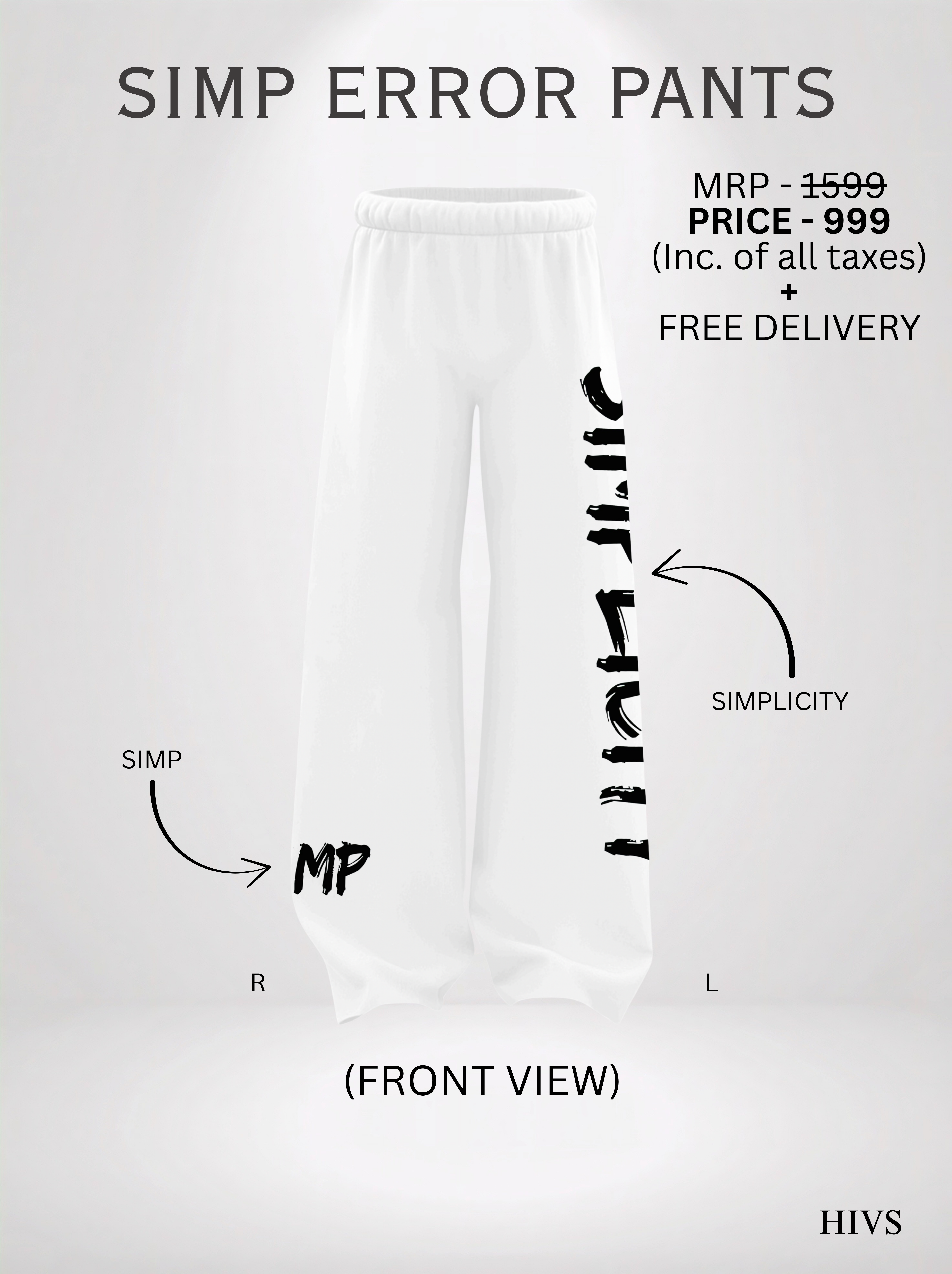 SIMP ERROR PANTS