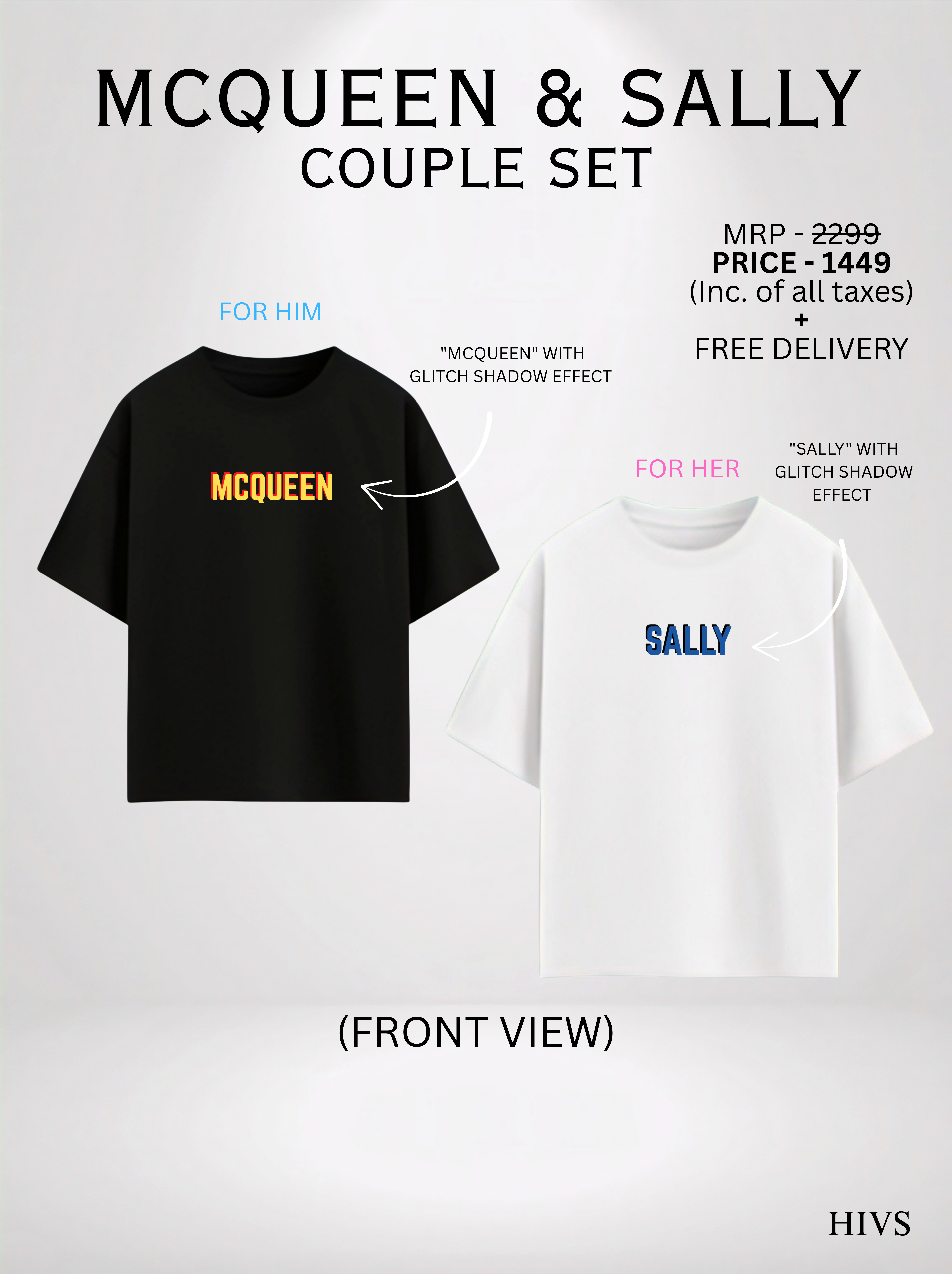 MCQUEEN AND SALLY COUPLE SET