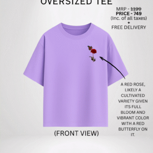 BE YOURSELF OVERSIZED TEE