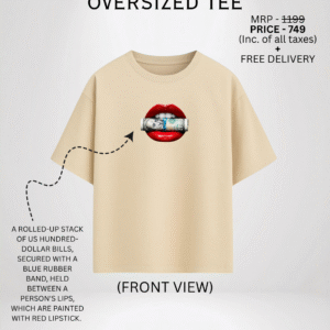 ONLY MONEY OVERSIZED TEE